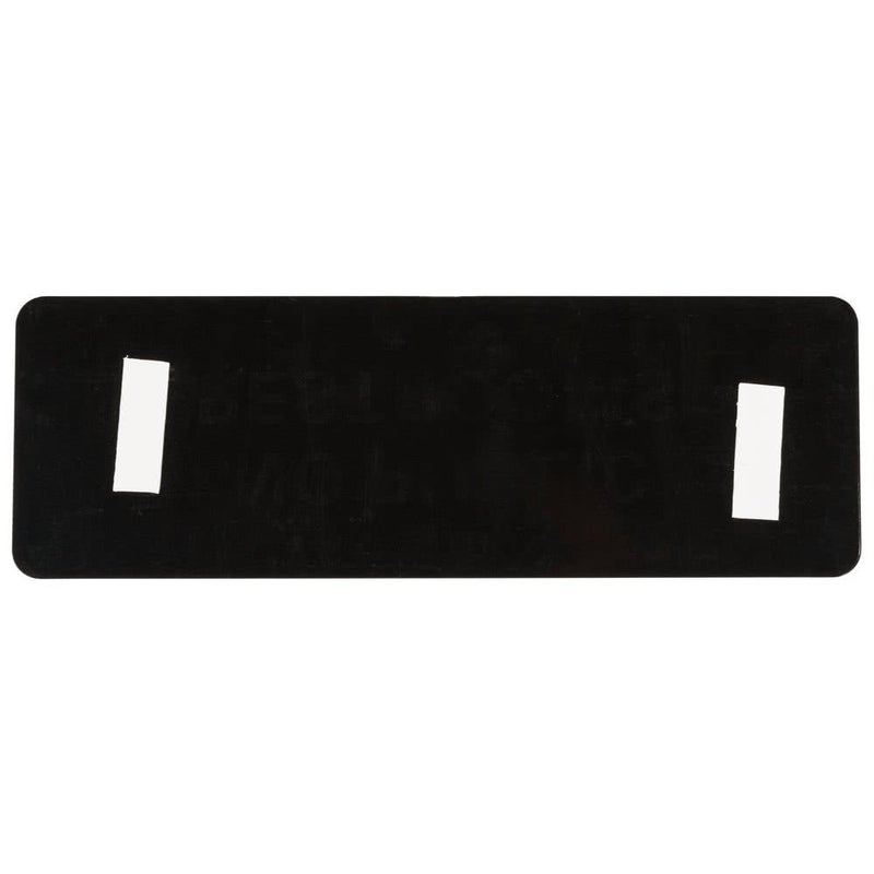 AborenCo No Public Restrooms Commercial Adhesive Sign Door Plate for Business Restaurant - 9" x 3" - Image 2